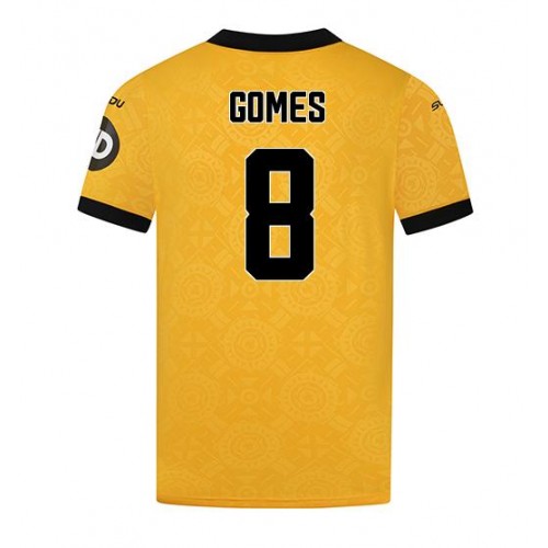 Stroje piłkarskie Wolves Joao Gomes #8 Koszulka Podstawowej 2025-26 Krótki Rękaw